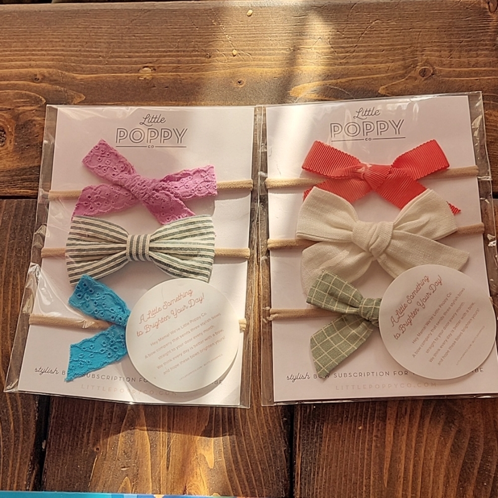 Little poppy bows
